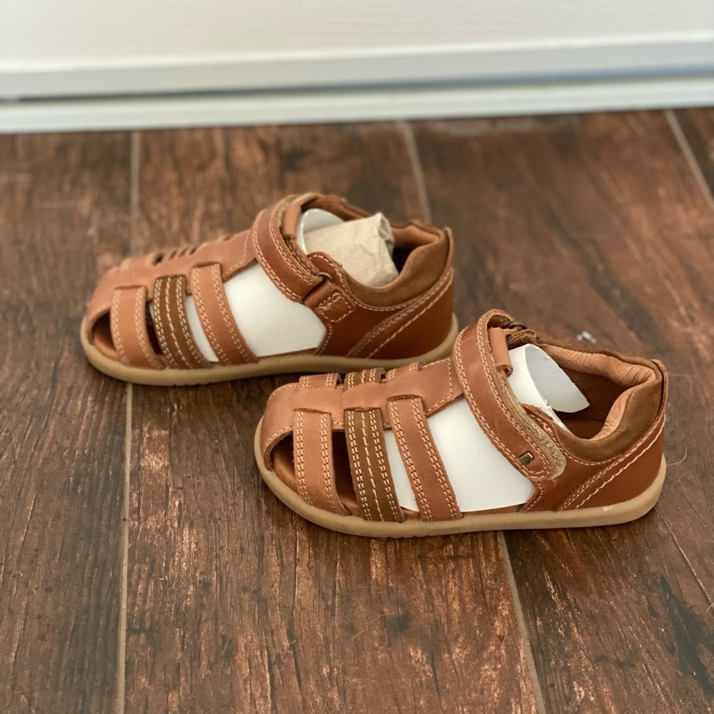 Bobux I-Walk Leather Fisherman Sandal, Size 7, EU 23